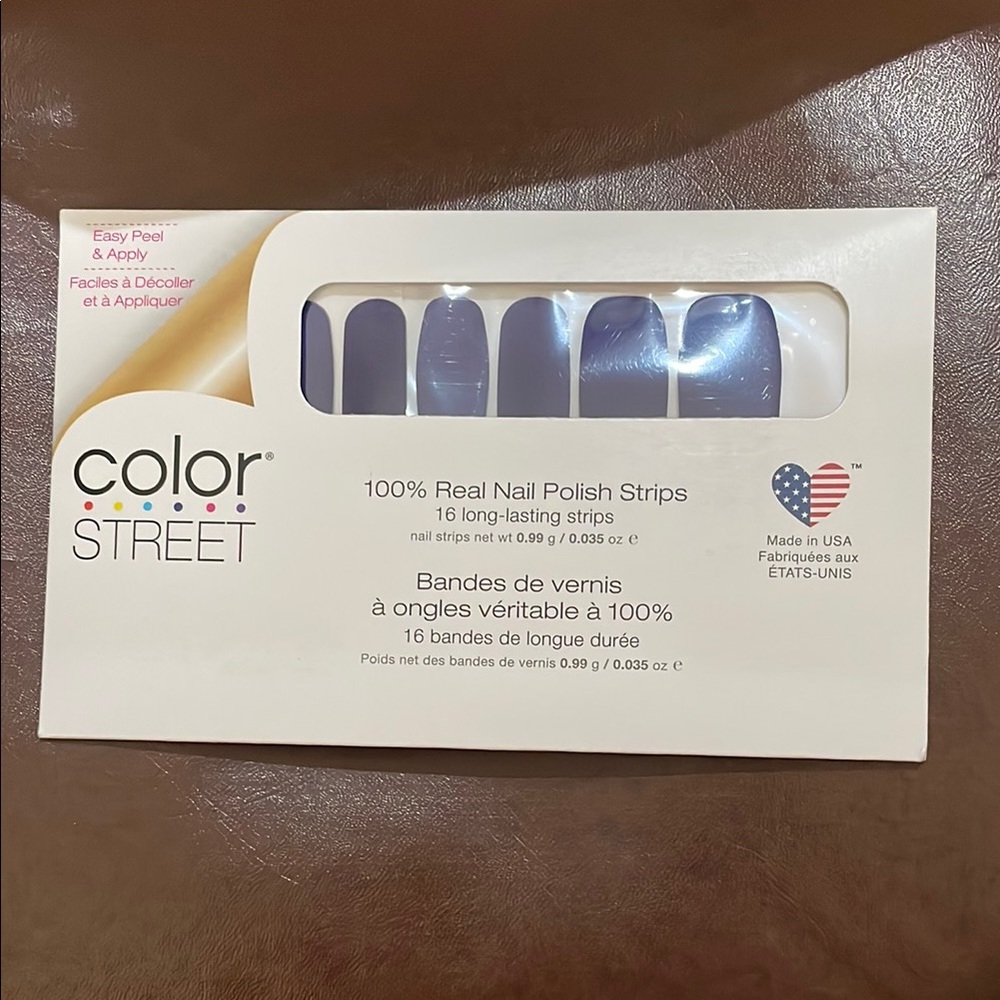 Color Street Nail Polish Strips - Deep Indigo